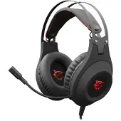 White Shark Wildcat GH-2041 (Filaire), Casque gaming, Rouge, Noir