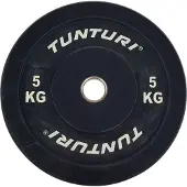 Tunturi Bumper Plate 5kg Noir