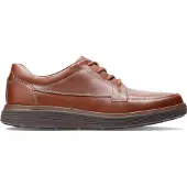 Clarks Homme Abode Ease Chaussures Dark Tan Leather
