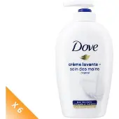 Dove Lot De 6 Savons Liquide Original Peau Lisse Et Douce Protege Du Désechement - 250ml