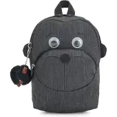 Kipling Sac à dos 'Essentials Back To School Faster' gris clair / rose / noir