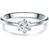 Trilani Bague argent / transparent