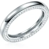 Rafaela Donata Bague argent / transparent