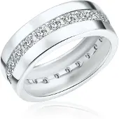 Rafaela Donata Bague argent / transparent