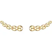 Glanzstücke Boucles d'oreilles jaune d'or