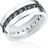 Rafaela Donata Bague noir / argent