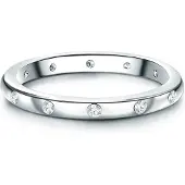 Trilani Bague argent / transparent
