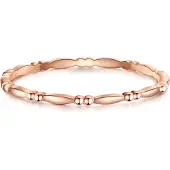 Glanzstücke Bague or rose