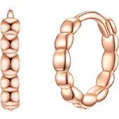 Glanzstücke Boucles d'oreilles or rose