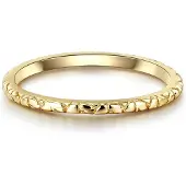 Glanzstücke Bague jaune d'or / or