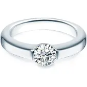 Trilani Bague argent / transparent