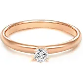 Trilani Bague or rose / argent