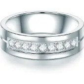 Trilani Bague argent / transparent