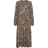 Vero Moda Robe Longue à Manches Longues Uma