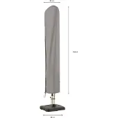 Madison Housse de Parasol Madison Grey 55x60x250 cm
