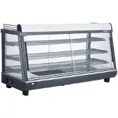 CombiSteel Vitrine chauffante 186 litres - 1,8 kW, éclairage LED, 230 V