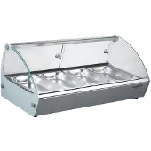 CombiSteel Vitrine chauffante 4 1/3 Gn