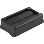 Rubbermaid Couvercle PE noir L297xP521mm pour collecteur de tri 60/87l Couvercle basculant - FG267360BLA
