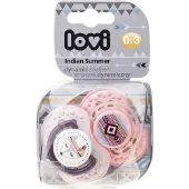 Lovi Indian Summer 0-3m tétine Girl 2 pcs