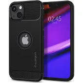 Spigen Rugged Armor Apple iPhone 13 Back Cover Noir