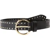Vanzetti Ceinture or / noir