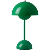 &tradition Lampe de Table &Tradition, Flowerpot VP9, dimmable, Vert, Salon / séjour, Plastique, Design