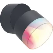Lutec Smart wall lamp Dropsi anthracite