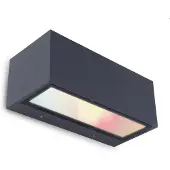 Lutec Conception de lampes murales Gemini anthracite