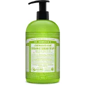 Bronners Lemongrass-lima 710ml Liquid Soap Clair