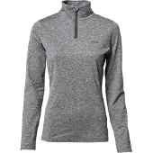 Protest Veste Polaire Protest Femme Fabrizm 1/4 Zip Top Dark Grey Melee-L