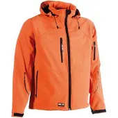 Herock Veste softshell a capuche Poseidon Orange S
