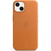 Apple iPhone 13 Back Cover avec MagSafe Leer Ocre
