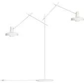 Grupa Products Lampadaire , Arigato, Blanc, Bureau / espaces de travail, Métal