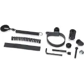 Xlc Amortisseur de direction KS-X01 pour cadre Ø 38mm-62mm pour fourche suspendue, noir