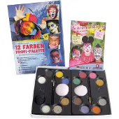 EULENSPIEGEL Palette de maquillage professionnel 12 couleurs