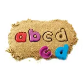 Learning Resources Lowercase Alphabet Sand Molds Set Of 26