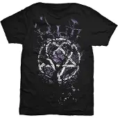 Ginza.se Hommes, T-shirt, Crows, Noir, (L)
