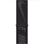 Apple Watch 38/40/41 mm Nylon Sport Loop Nike Bracelet de montre Noir