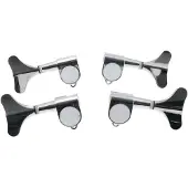 Fazley 10549 mécaniques pour basse 2x2, chromé