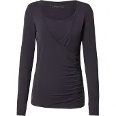 Curare Yogawear T-shirt fonctionnel 'Flow' bleu nuit