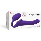 Strap-On-Me Gode Réaliste Pliable Violet M