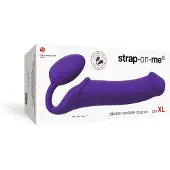 Strap-On-Me Gode Réaliste Pliable Violet XL