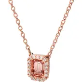 Swarovski Chaîne 'Una' or rose / pitaya / blanc