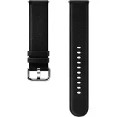 Samsung Bracelet en Cuir Noir/Noir 20 mm