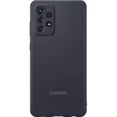 Samsung Galaxy A72 Back Cover Silicone Noir