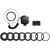 Godox Flash RING72 Macro LED Ring Light Blanc et noir