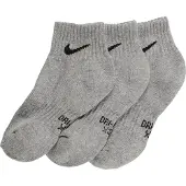 Nike Chaussettes de sport gris / noir