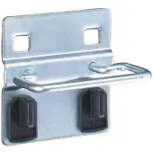 Bott U Support L63xP42mm galvanisé adapté aux plaques perforées