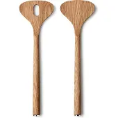 Georg Jensen Couverts à Salade Georg Jensen Alfredo Eikenhout (Lot de 2)