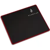 Verbatim Silent Flight 320 (M), Tapis de souris, Noir, Rouge